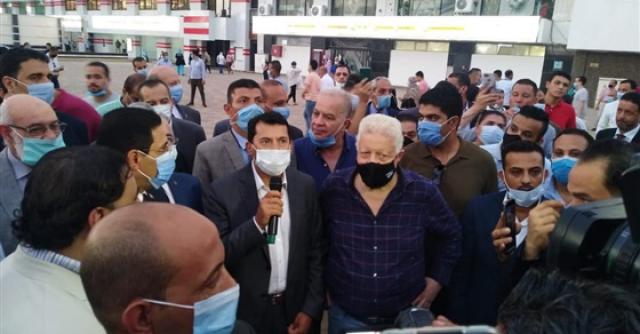 مرتضي منصور واشرف صبحي