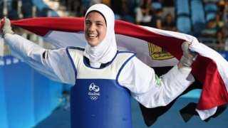 وزير الرياضة يهنئ هداية ملاك بالتأهل لأولمبياد طوكيو