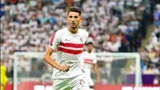 أحمد فتوح يؤازر شباب الزمالك أمام الأهلي