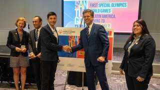 توقيع اتفاقية استضافة تشيلي للألعاب العالمية الصيفية للاولمبياد الخاص 2027 بمشاركة 170 دولة من بينهم مصر