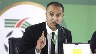 رئيس الاتحاد الجزائري ينفي صدور قرار من المحكمة الرياضية بشأن أزمة مباراة نهضة بركان