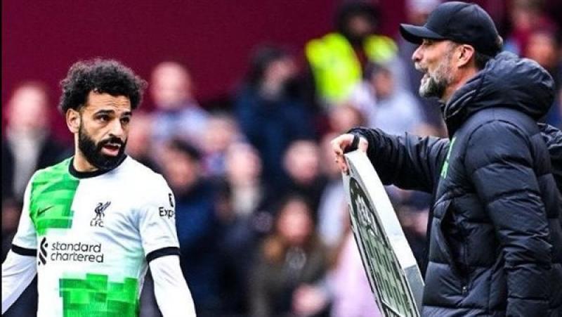 يورجن كلوب ومحمد صلاح