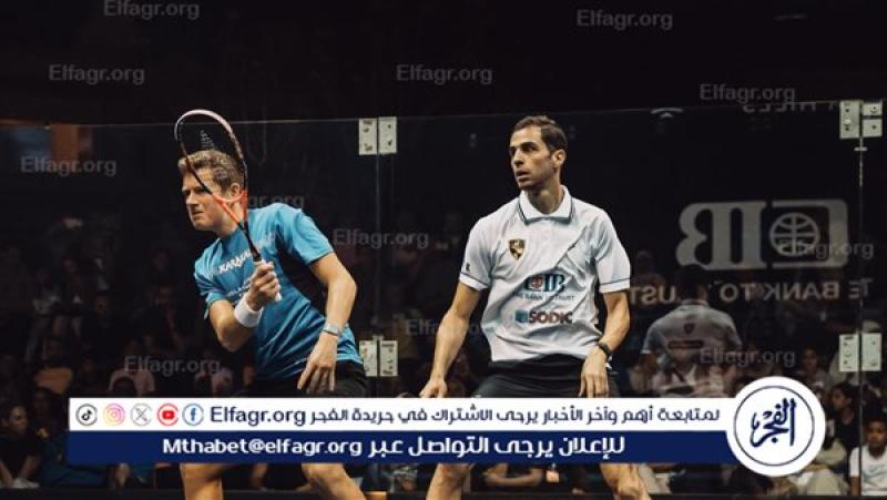 تأهل 4 لاعبين مصريين، للجولة الثالثة من بطولة CIB الدولية