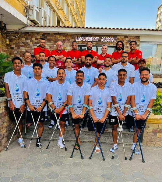 منتخب مصر لكرة القدم  للساق الواحدة