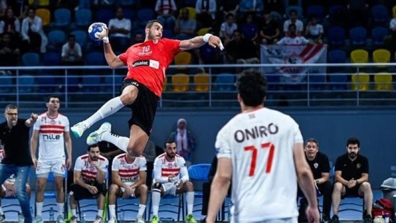 مباراة يد الأهلي والزمالك - أرشيفية