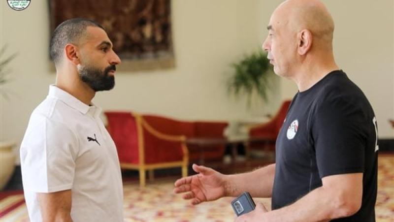 محمد صلاح في معسكر منتخب مصر