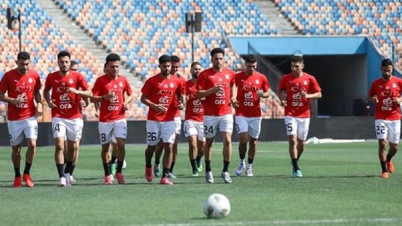 منتخب مصر يستعد لمواجهة غينيا بيساو