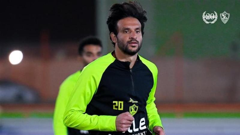 محمود علاء لاعب نادي الزمالك