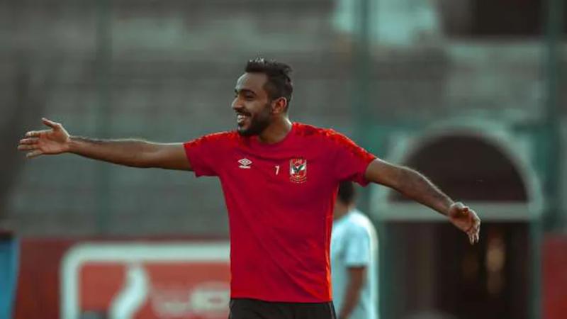 محمود عبدالمنعم كهربا، لاعب الفريق الأول لكرة القدم بالنادي الأهلي