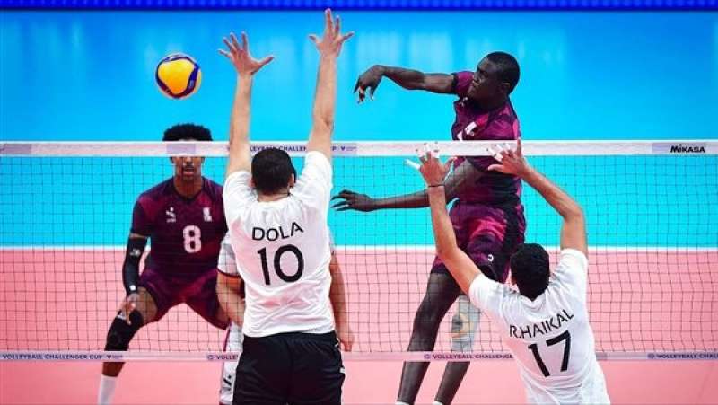 منتخب الطائرة يهزم قطر