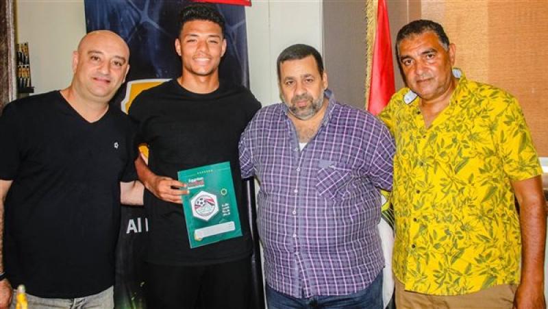 معتز اسماعيل لاعب المنصورة