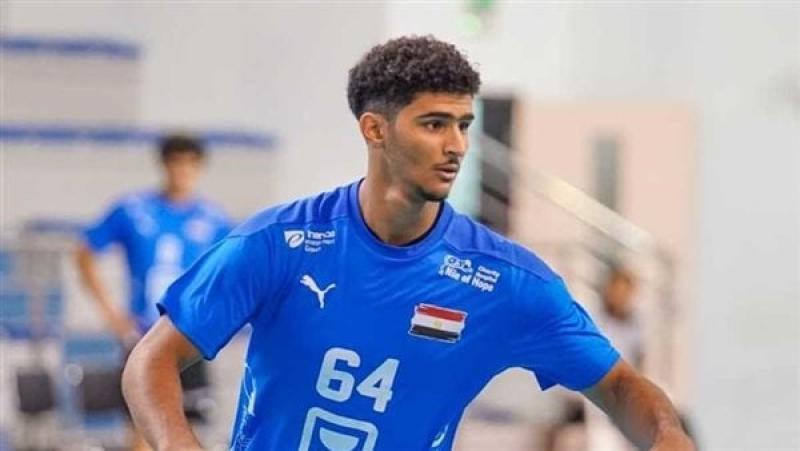 محمد عدلان لاعب فريق اليد
