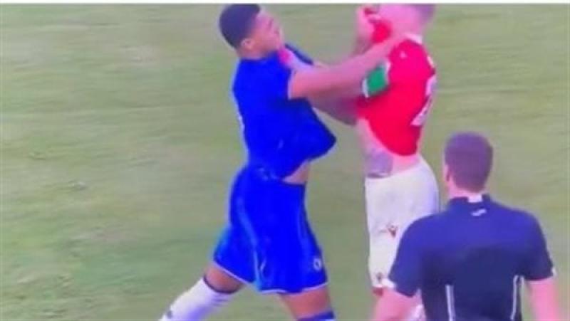 تشابك بالأيدي في مباراة تشيلسي الودية بجولة أمريكا