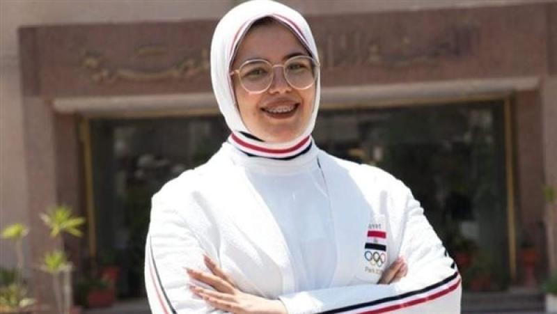 ريماس خليل لاعبة المنتخب الوطني للرماية