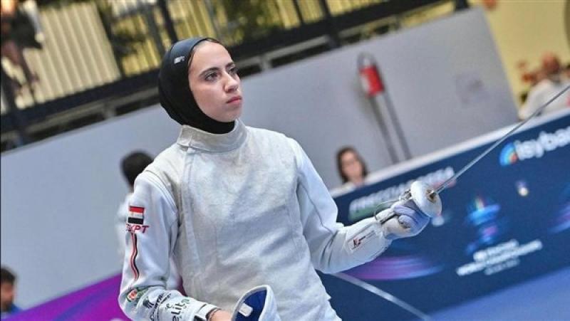 يارا الشرقاوي لاعبة المنتخب الوطني لسلاح الشيش